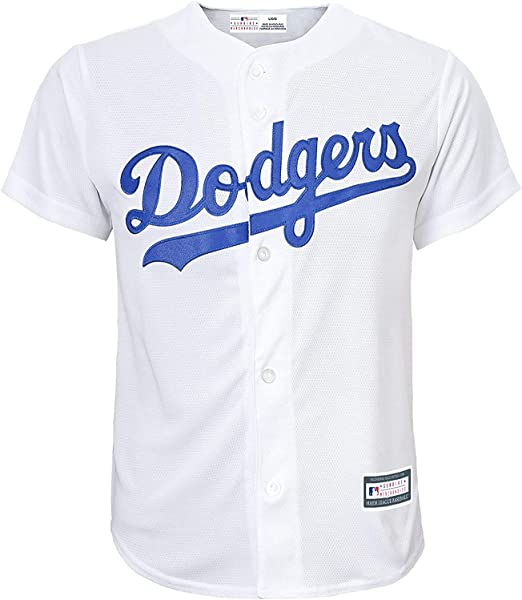 Outerstuff Mookie Betts Youth Replica Los Angeles Dodgers Jersey - White White / XL