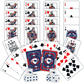NEW ENGLAND PATRIOTS 2-PACK CARD AND DICE SET