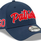 NEW ENGLAND PATRIOTS 2019 NFL SIDELINE HOME 39THIRTY FLEX FIT HAT - NAVY