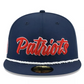 NEW ENGLAND PATRIOTS 2019 NFL SIDELINE HOME 59FIFTY FITTED HAT - NAVY