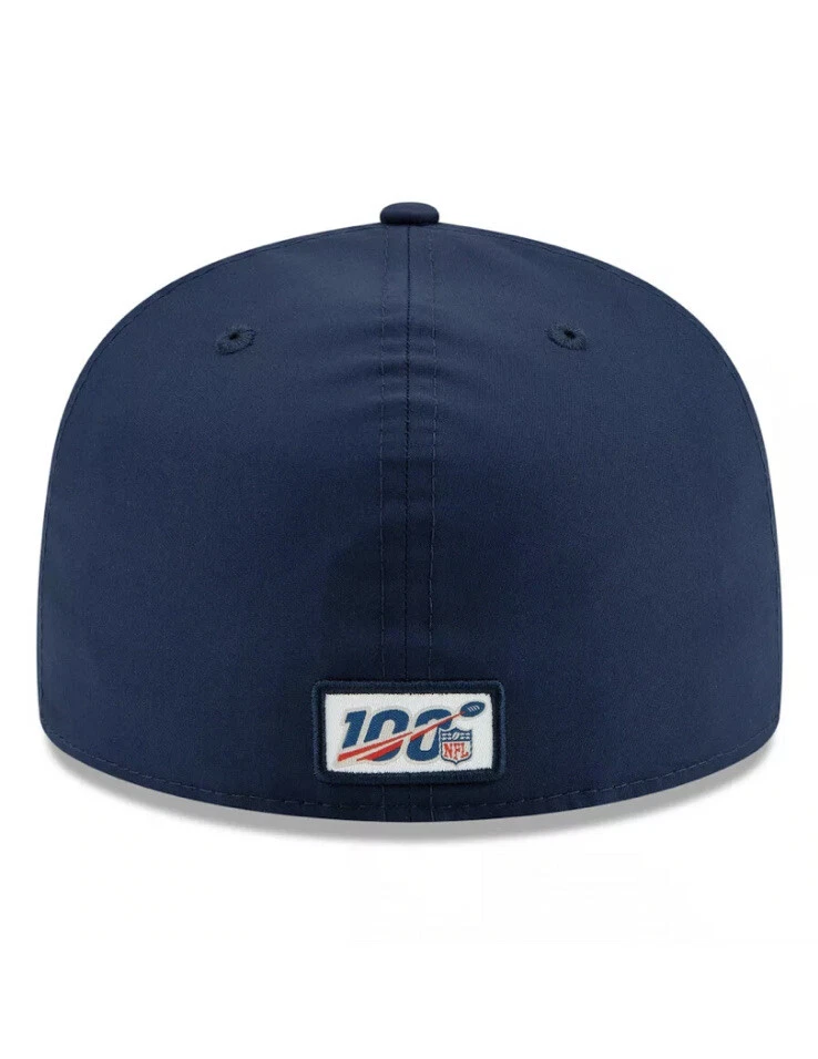 NEW ENGLAND PATRIOTS 2019 NFL SIDELINE HOME 59FIFTY FITTED HAT - NAVY
