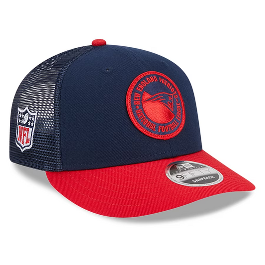 NEW ENGLAND PATRIOTS 2023 SIDELINE LOW PROFILE 9FIFTY SNAPBACK HAT