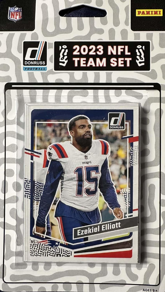 NEW ENGLAND PATRIOTS 2023 TEAM SET BY DONRUSS