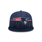 GORRA 9FIFTY SNAPBACK DE LOS PATRIOTS DE NUEVA INGLATERRA 2023 CAMPAMENTO DE ENTRENAMIENTO