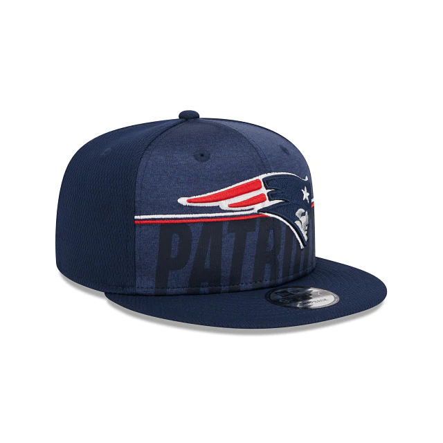 GORRA 9FIFTY SNAPBACK DE LOS PATRIOTS DE NUEVA INGLATERRA 2023 CAMPAMENTO DE ENTRENAMIENTO