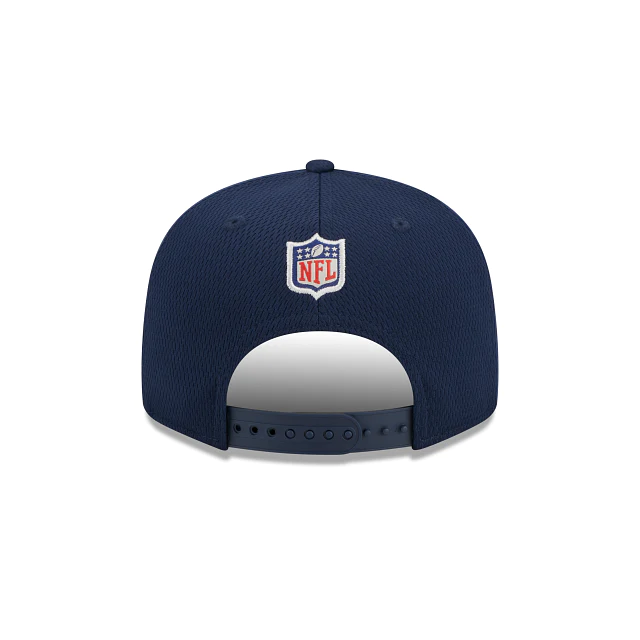 GORRA 9FIFTY SNAPBACK DE LOS PATRIOTS DE NUEVA INGLATERRA 2023 CAMPAMENTO DE ENTRENAMIENTO