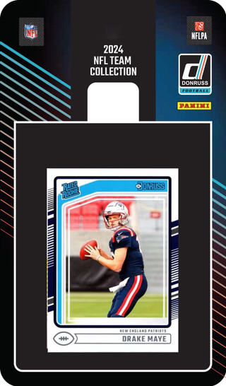 NEW ENGLAND PATRIOTS 2024 NFL DONRUSS TEAM SET CARDS