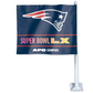 NEW ENGLAND PATRIOTS 2025 AFC CONFERENCE CHAMPIONS 11.75" X 14" CAR FLAG - 1 PIECE