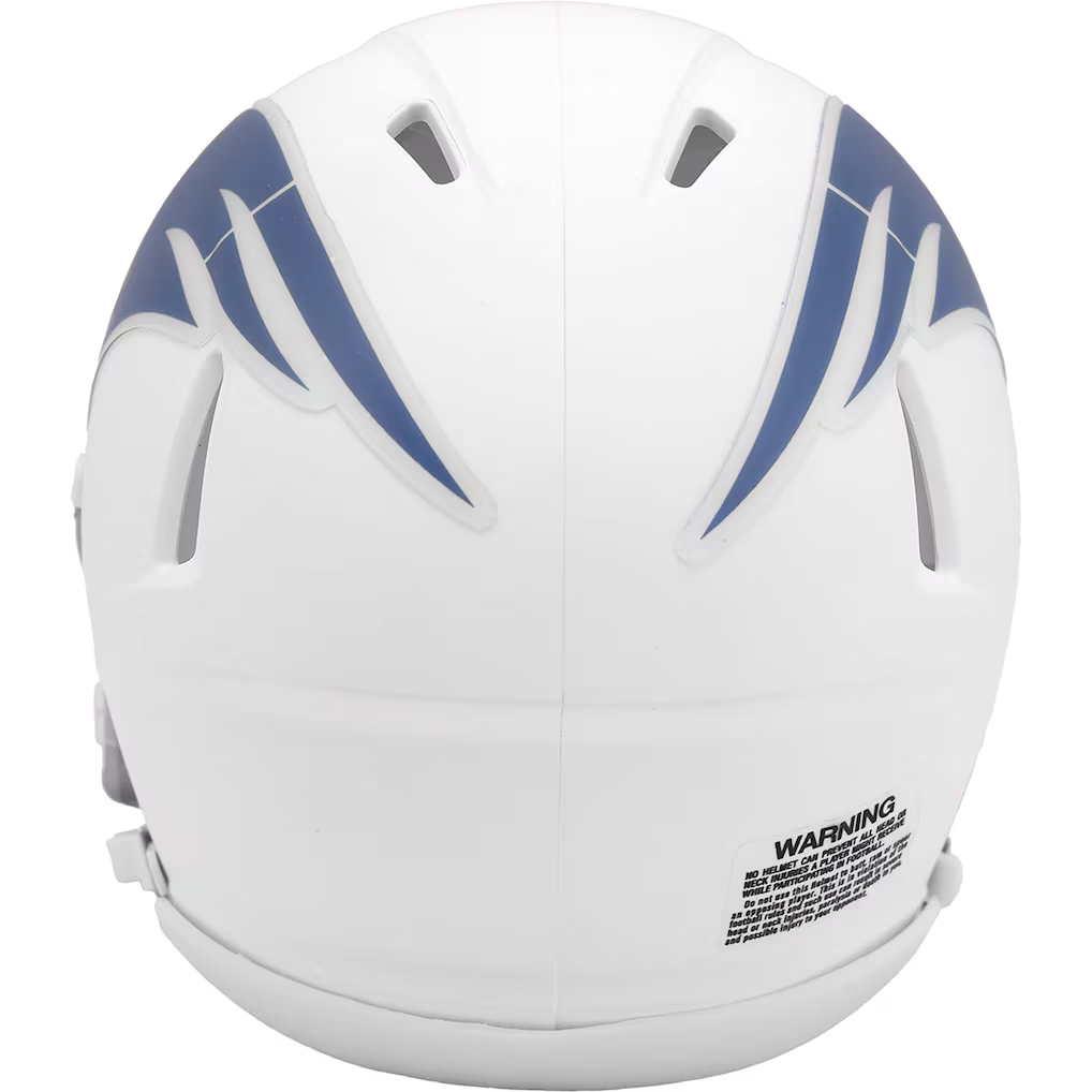 NEW ENGLAND PATRIOTS 2025 NFL RIVALRIES ONFIELD ALTERNATE RIDDELL SPEED MINI HELMET