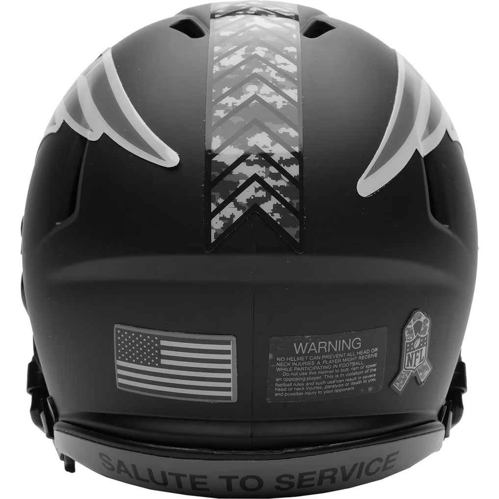 NEW ENGLAND PATRIOTS 2026 NFL SALUTE TO SERVICE RIDDELL SPEED MINI HELMET