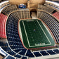 NEW ENGLAND PATRIOTS 25 LAYER 3D STADIUM LIGHTED END TABLE