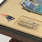 NEW ENGLAND PATRIOTS 25 LAYER 3D STADIUM LIGHTED END TABLE
