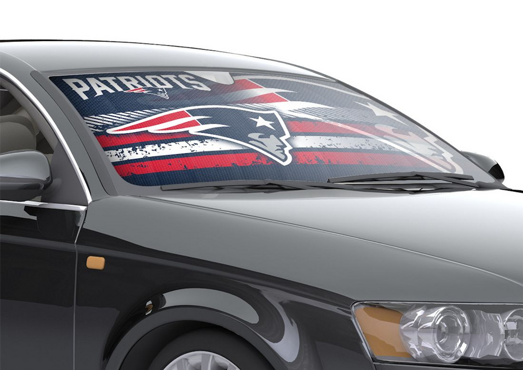 PARASOL AUTOMÁTICO DE LOS PATRIOTS DE NUEVA INGLATERRA - 59"X27"