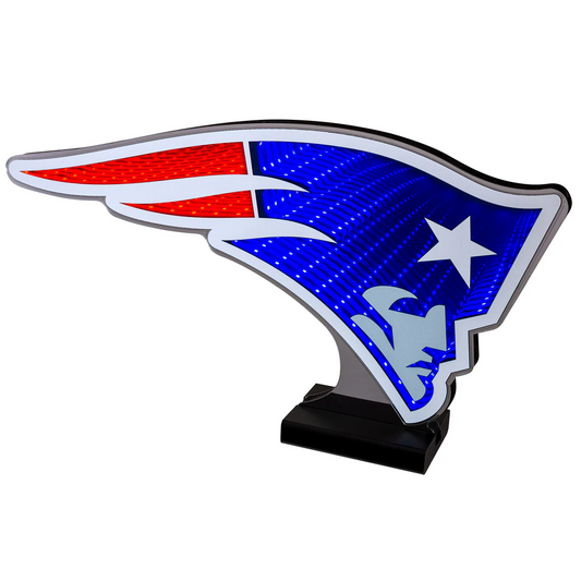 NEW ENGLAND PATRIOTS LED INFINITY LOGO LIGHT