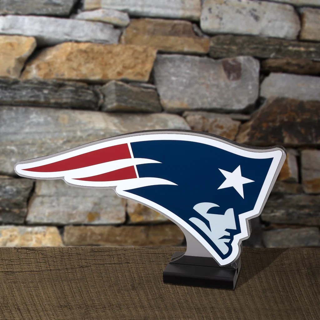 NEW ENGLAND PATRIOTS LED INFINITY LOGO LIGHT