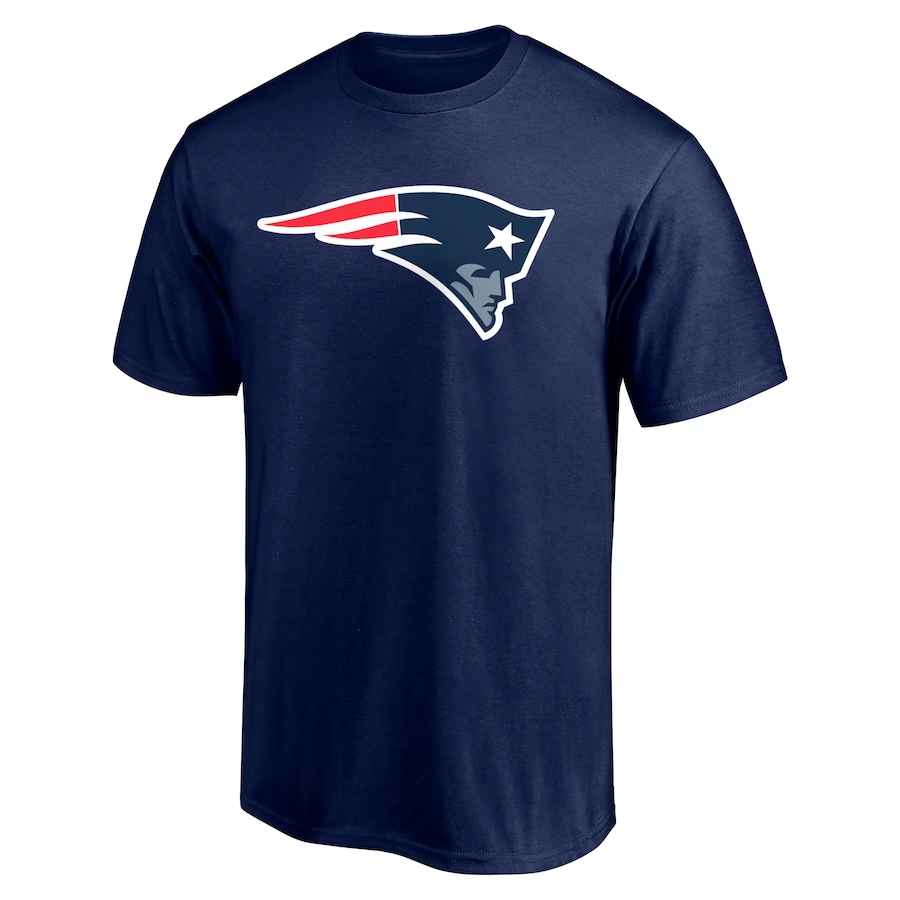 NEW ENGLAND PATRIOTS MAC JONES MEN'S PLAYER ICON NAME & NUMBER T-SHIRT