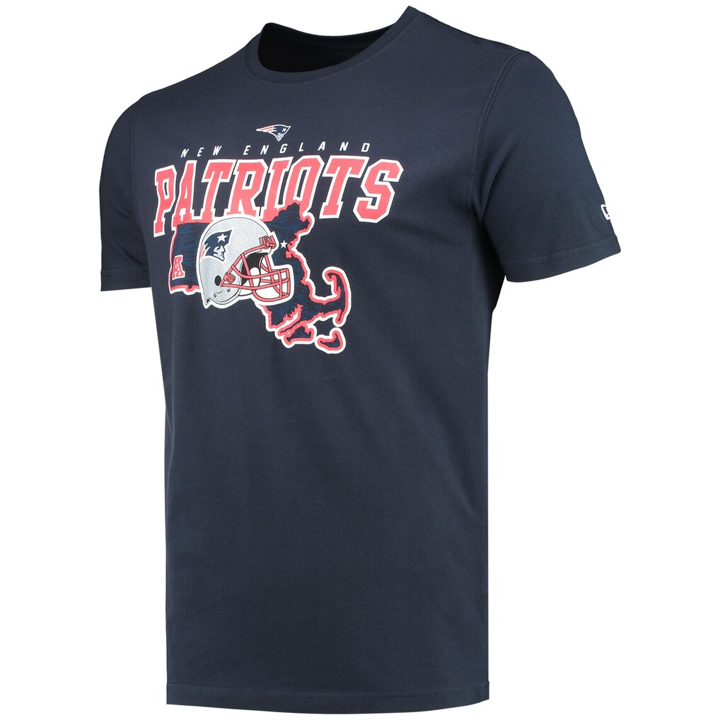 NEW ENGLAND PATRIOTS MEN'S NEW ERA LOCAL PACK T-SHIRT - NAVY