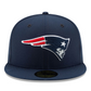 NEW ENGLAND PATRIOTS SUPER BOWL LX SIDE PATCH 59FIFTY FITTED HAT- NAVY
