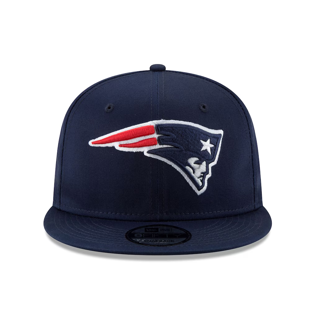 NEW ENGLAND PATRIOTS SUPER BOWL LX SIDE PATCH 9FIFTY SNAPBACK HAT- NAVY