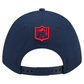 NEW ENGLAND PATRIOTS TEAM COLLECTION 9FORTY M-CROWN SNAPBACK ADJUSTABLE HAT - NAVY