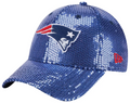 NEW ENGLAND PATRIOTS WOMEN'S SEQUIN 9FORTY ADJUSTABLE HAT - NAVY