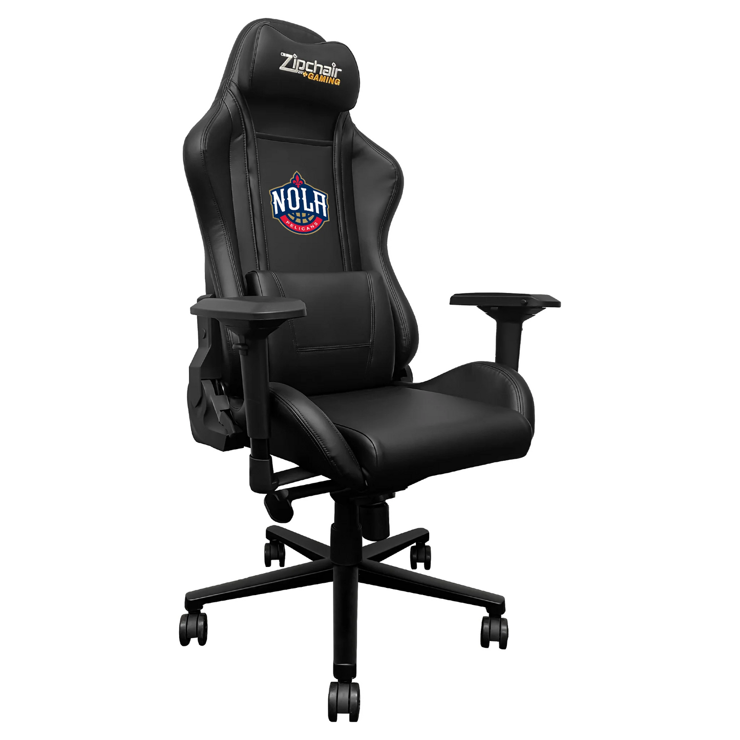 NEW ORLEANS PELICANS XPRESSION PRO GAMING CHAIR WITH NOLA LOGO