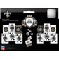 NEW ORLEANS SAINTS 2-PACK CARD AND DICE SET