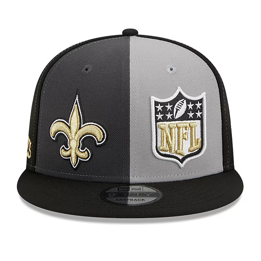 NEW ORLEANS SAINTS 2023 SIDELINE 9FIFTY SNAPBACK - SHADOW