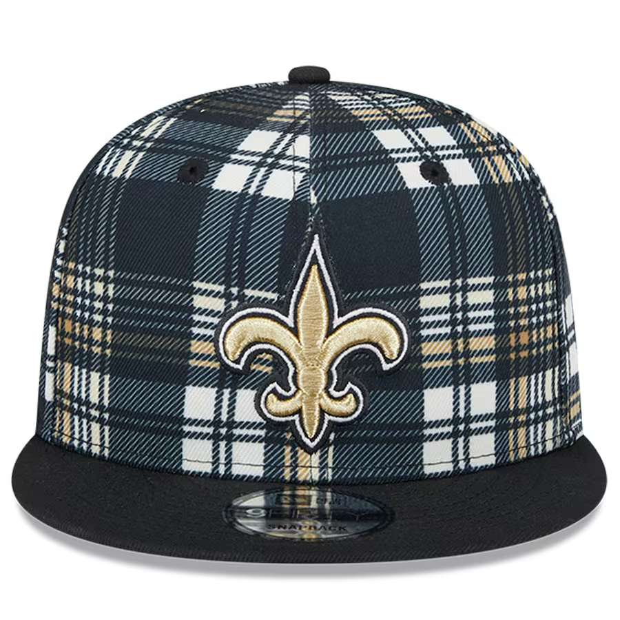 NEW ORLEANS SAINTS 2024 NFL SIDELINE STATEMENT 9FIFTY SNAPBACK HAT B JR S SPORTS