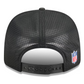 NEW ORLEANS SAINTS 2025 NFL SIDELINE 9SEVENTY STRETCH-SNAP ADJUSTABLE HAT - BLACK