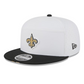 NEW ORLEANS SAINTS 2025 NFL TRAINING CAMP 9FIFTY SPLIT PANEL SNAPBACK HAT - WHITE