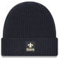 NEW ORLEANS SAINTS 2025 SIDELINE COLD WEATHER CUFFED KNIT - CHARCOAL