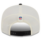NEW ORLEANS SAINTS 2026 NFL TRAINING CAMP 9FIFTY SNAPBACK HAT - CHROME WHITE/BLACK