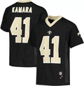 NEW ORLEANS SAINTS ALVIN KAMARA YOUTH MID TIER JERSEY - BLACK