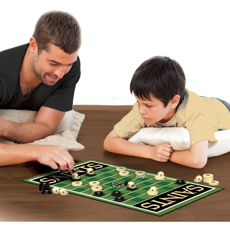 NEW ORLEANS SAINTS CHECKERS BOARD GAME