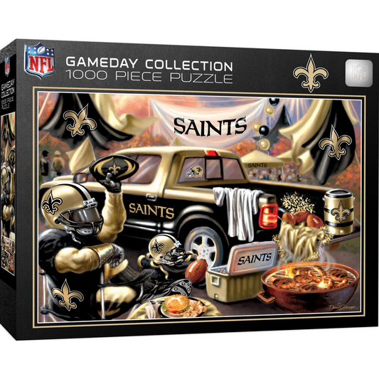 NEW ORLEANS SAINTS GAMEDAY 1000 PIECE JIGSAW PUZZLE