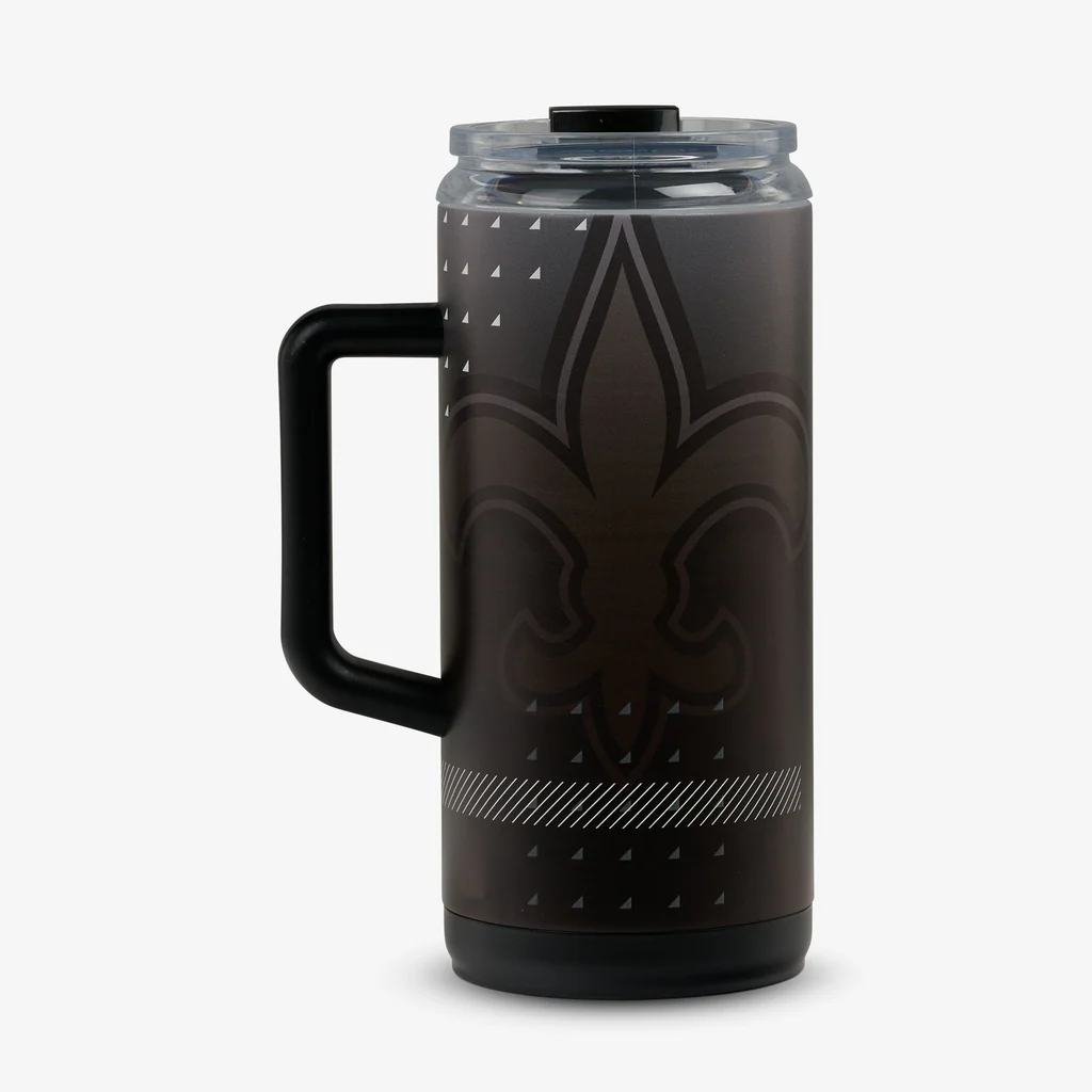 NEW ORLEANS SAINTS IGLOO NFL 1L BEER MUG - GOLD/BLACK