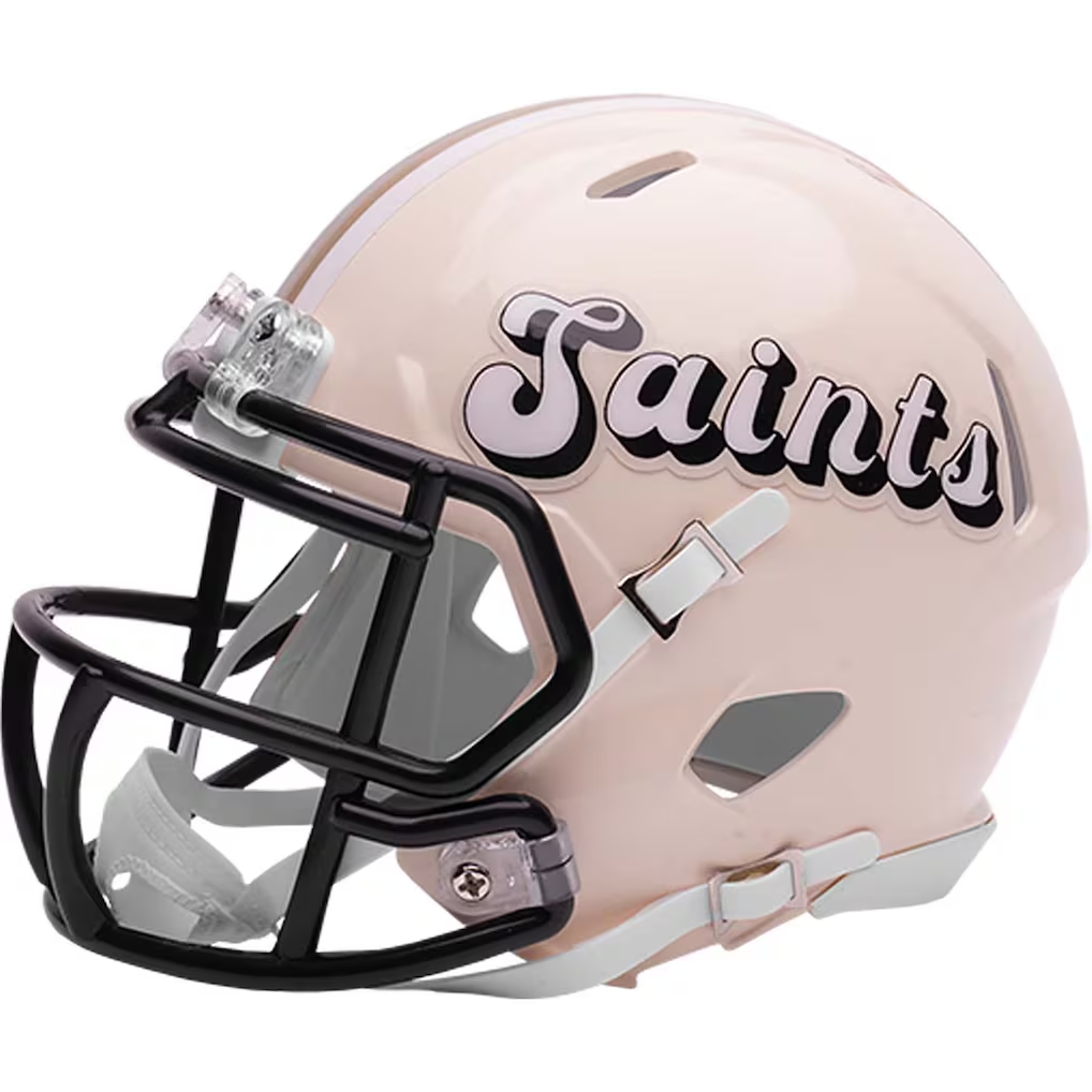 NEW ORLEANS SAINTS RETRO COLLECTION RIDDELL SPEED MINI HELMET