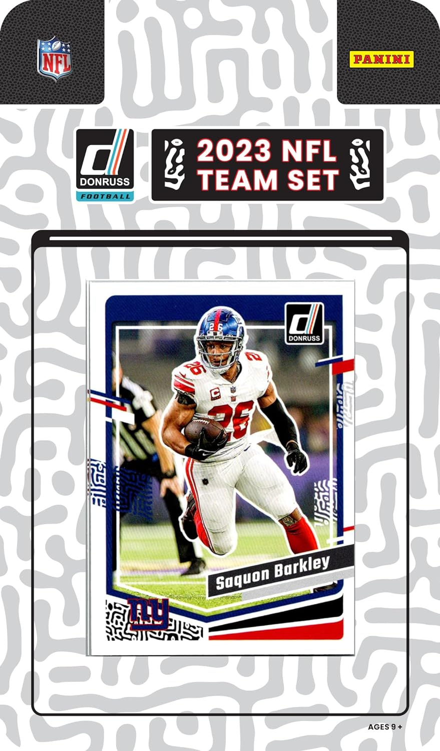 NEW YORK GIANTS 2023 TEAM SET BY DONRUSS