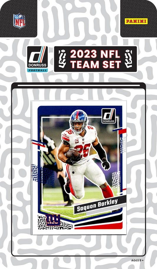 NEW YORK GIANTS 2023 TEAM SET BY DONRUSS