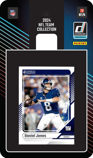 NEW YORK GIANTS 2024 NFL DONRUSS TEAM SET CARDS