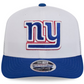 NEW YORK GIANTS 2024 NFL TRAINING CAMP 9SEVENTY STRETCH SNAP TRUCKER HAT - WHITE