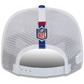 NEW YORK GIANTS 2024 NFL TRAINING CAMP 9SEVENTY STRETCH SNAP TRUCKER HAT - WHITE
