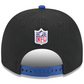 NEW YORK GIANTS 2025 NFL DRAFT 9FIFTY A-FRAME SNAPBACK HAT - BLACK/BLUE