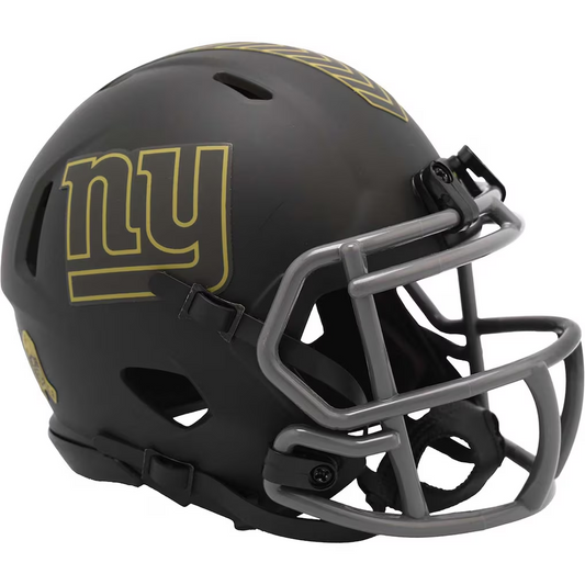 NEW YORK GIANTS 2025 NFL SALUTE TO SERVICE RIDDELL SPEED MINI HELMET