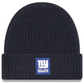 NEW YORK GIANTS 2025 SIDELINE COLD WEATHER CUFFED KNIT - CHARCOAL