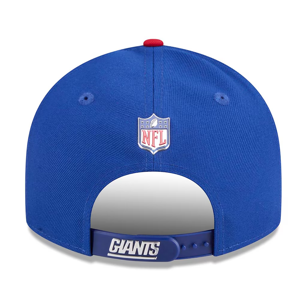 NEW YORK GIANTS 2026 NFL DRAFT 9FIFTY SNAPBACK HAT - BLUE/RED