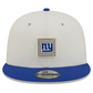 NEW YORK GIANTS 2026 NFL TRAINING CAMP 9FIFTY SNAPBACK HAT - CHROME WHITE/BLUE