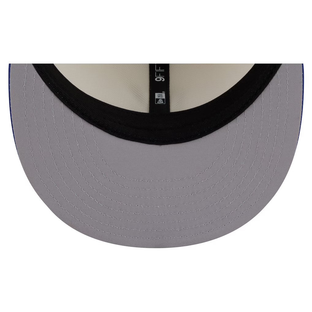 NEW YORK GIANTS 2026 NFL TRAINING CAMP 9FIFTY SNAPBACK HAT - CHROME WHITE/BLUE