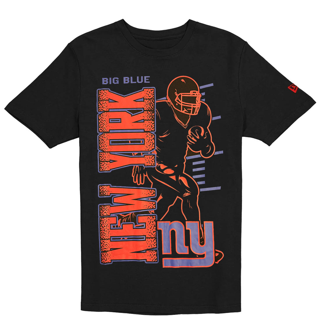 NEW YORK GIANTS MEN'S NEW ERA 2026 NFL TRAINING CAMP T-SHIRT - BLACK